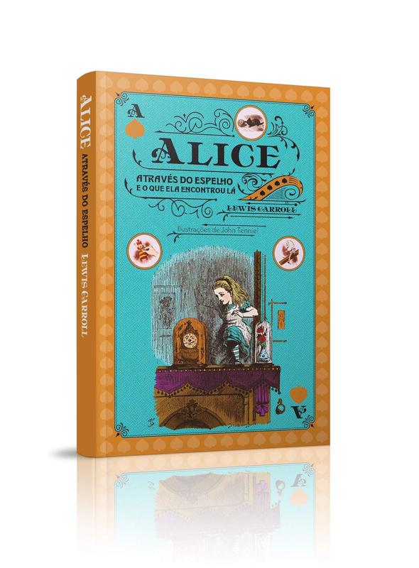 Kit 3 Box Livros Alice País Das Maravilhas - 3 Volumes - PANDORGA